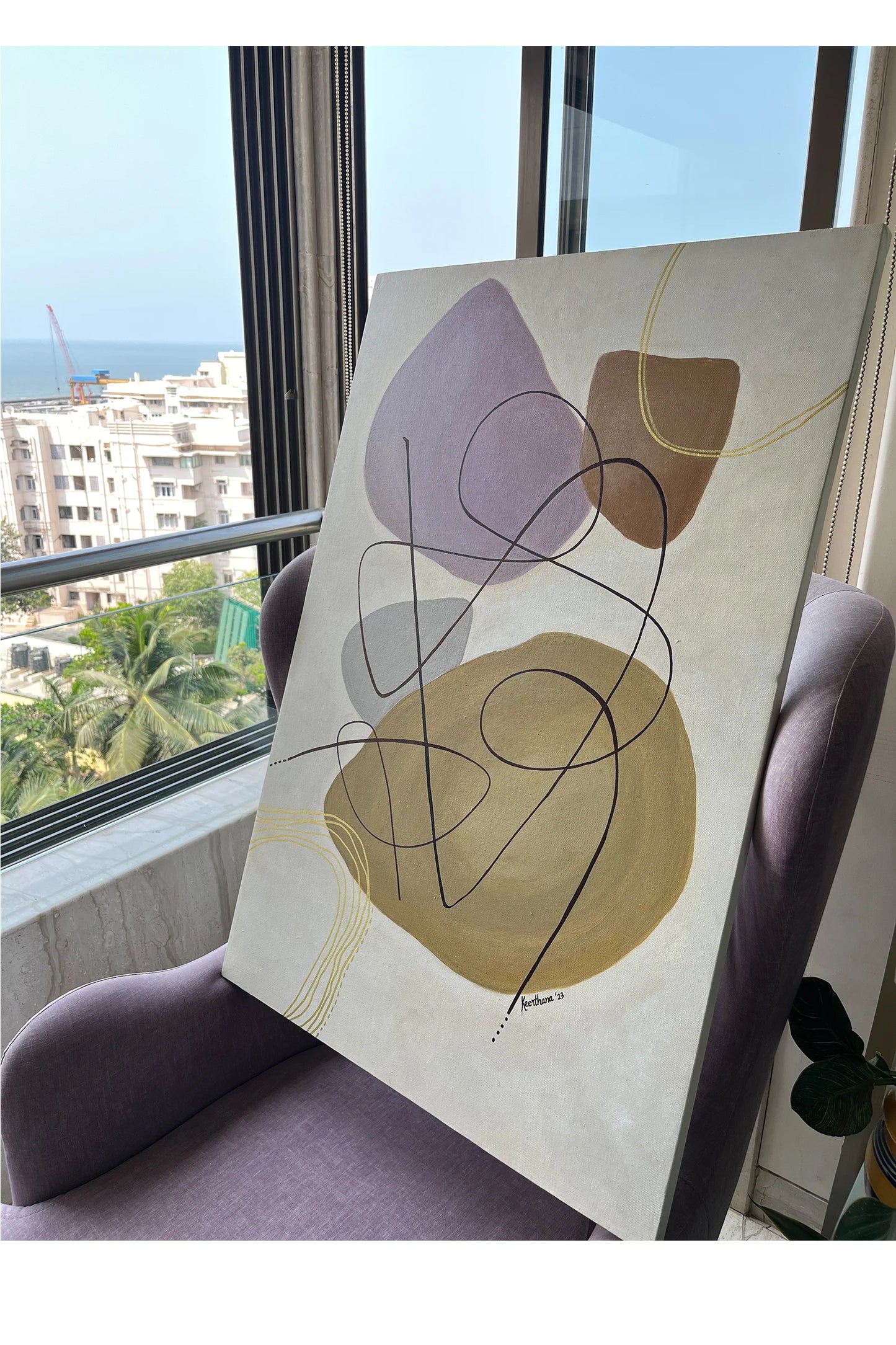 The Musician Abstract Artwork