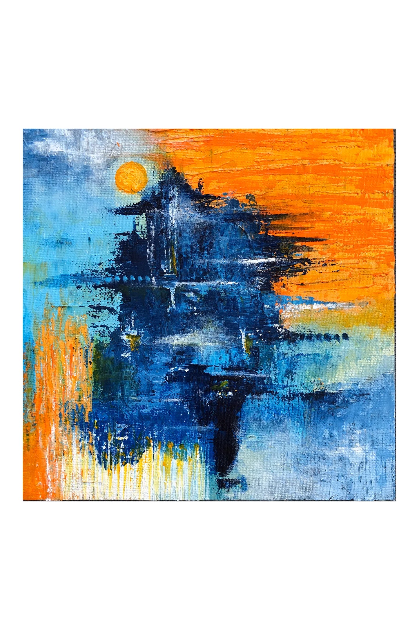 A Home in Japan Abstract Artwork