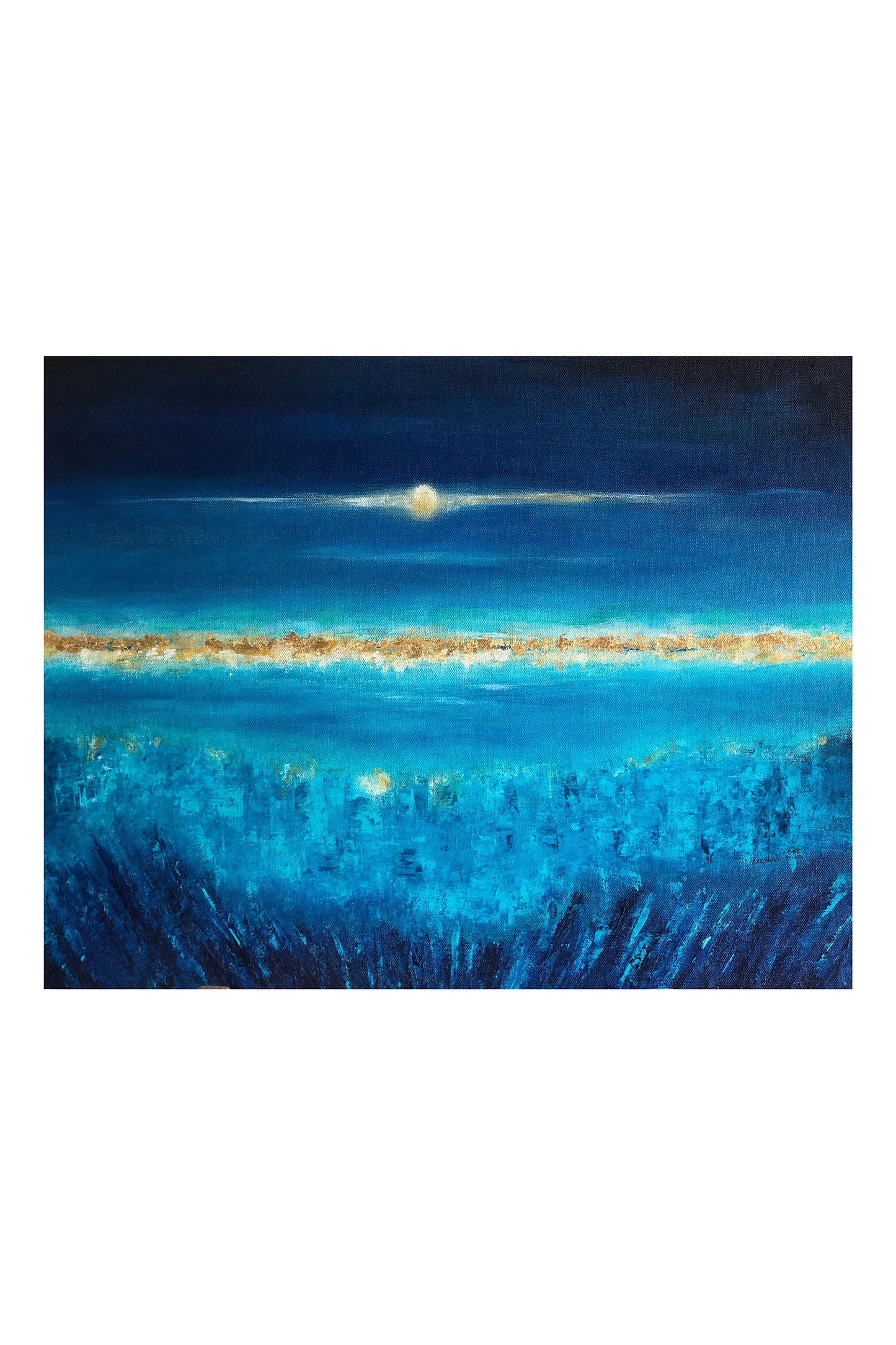 Beyond The Horizon Abstract Artwork