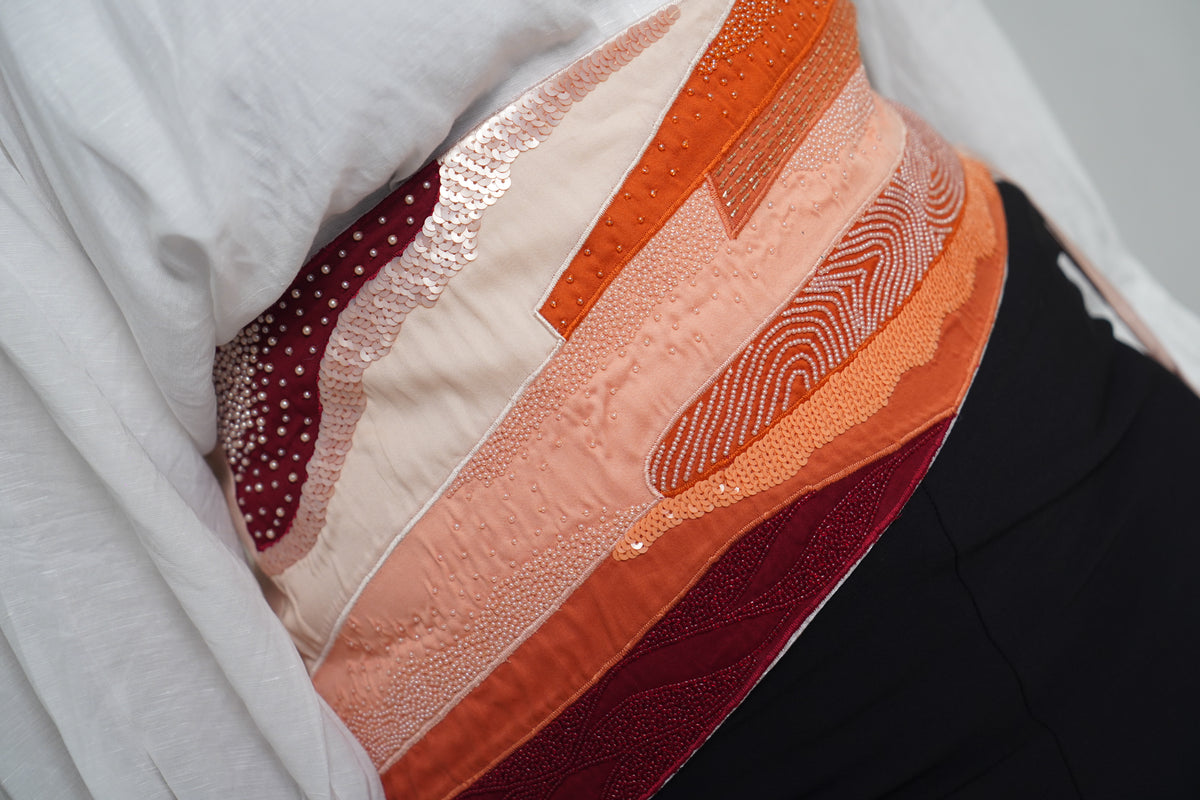 Blush Mosaic Belt
