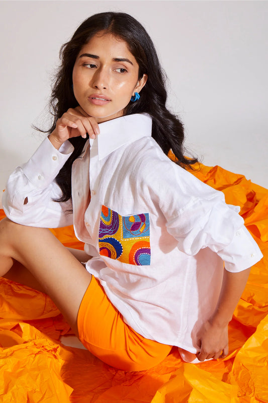 Big Bang Boyfriend Shirt in Hemp