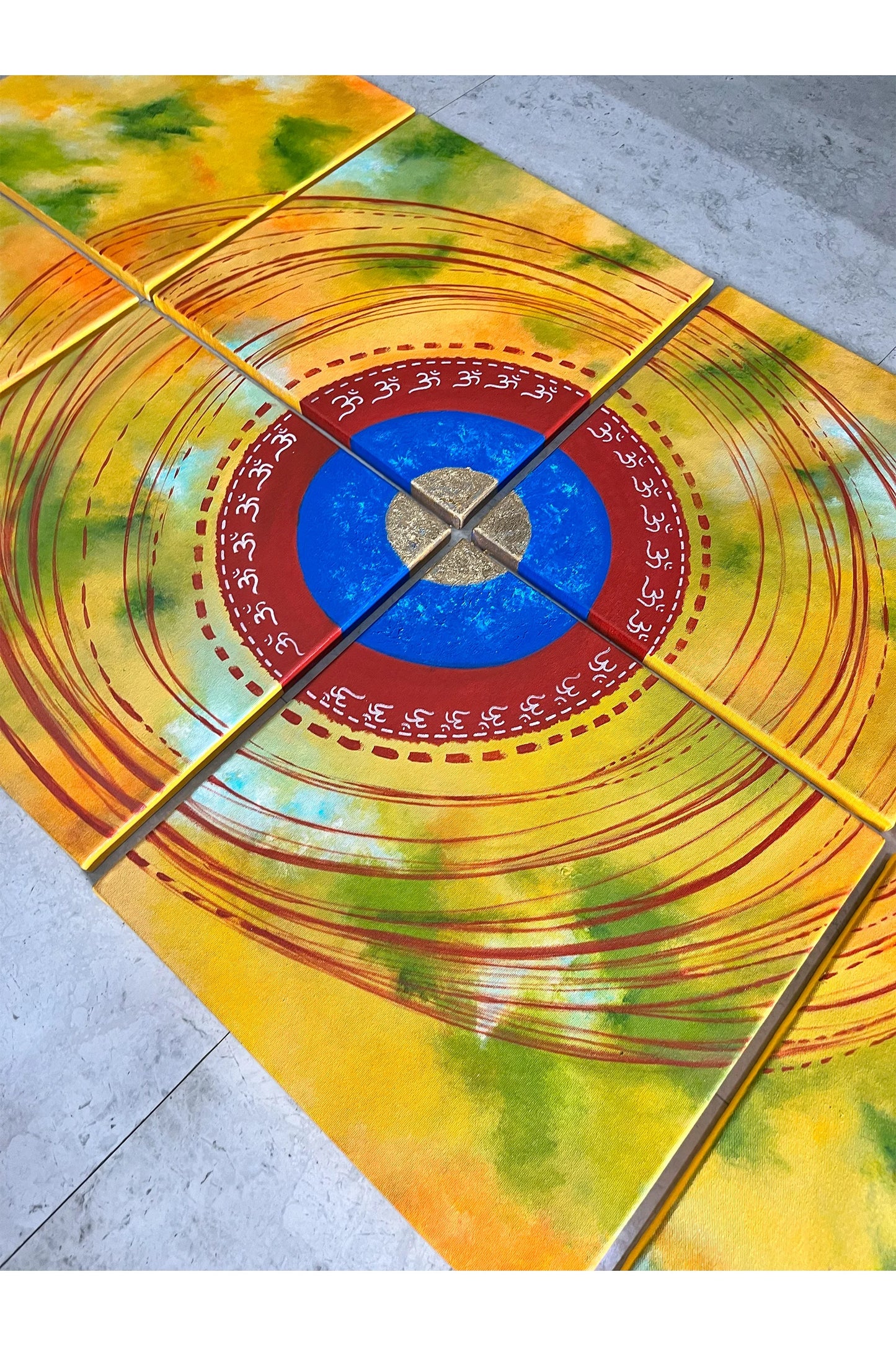 Brahmaand Concept Abstract Artwork