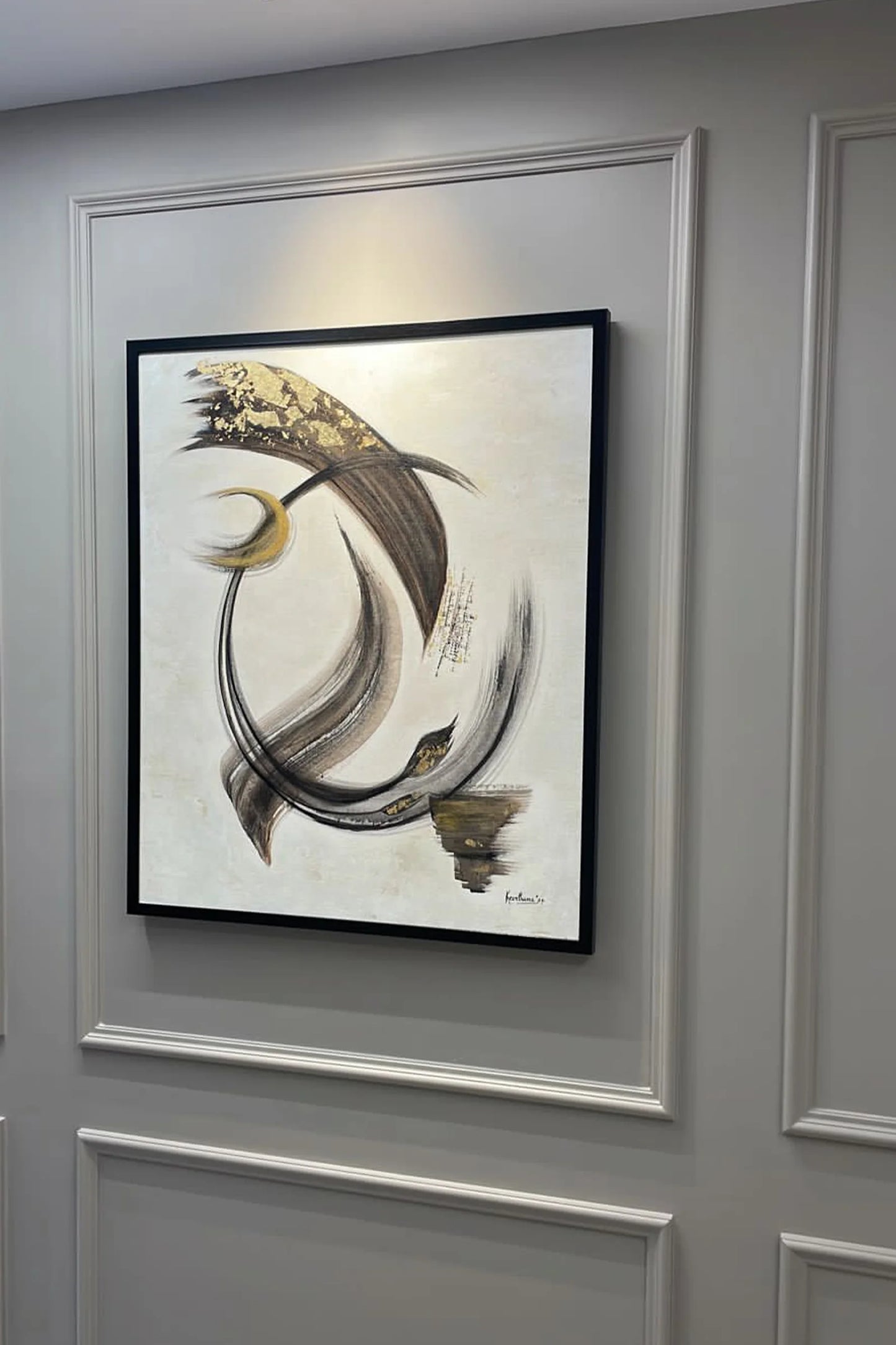 Circle of Life Concept Abstract Artwork