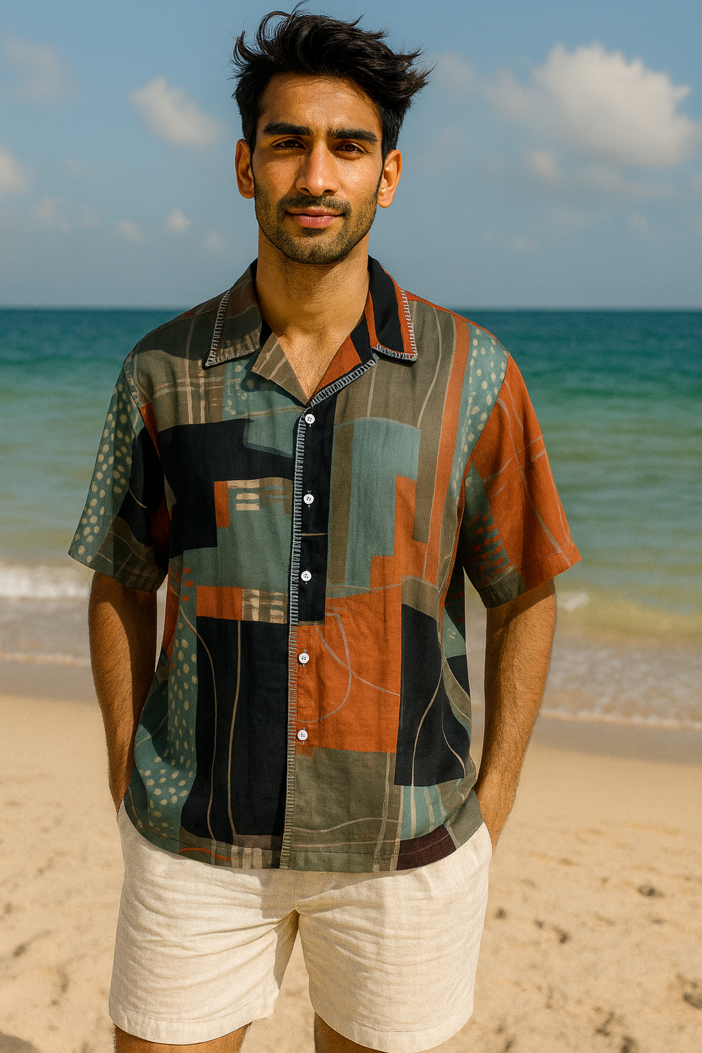 Earthlines Men's Art Shirt