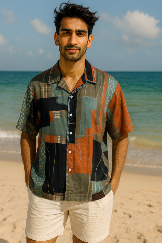 Earthlines Men's Art Shirt