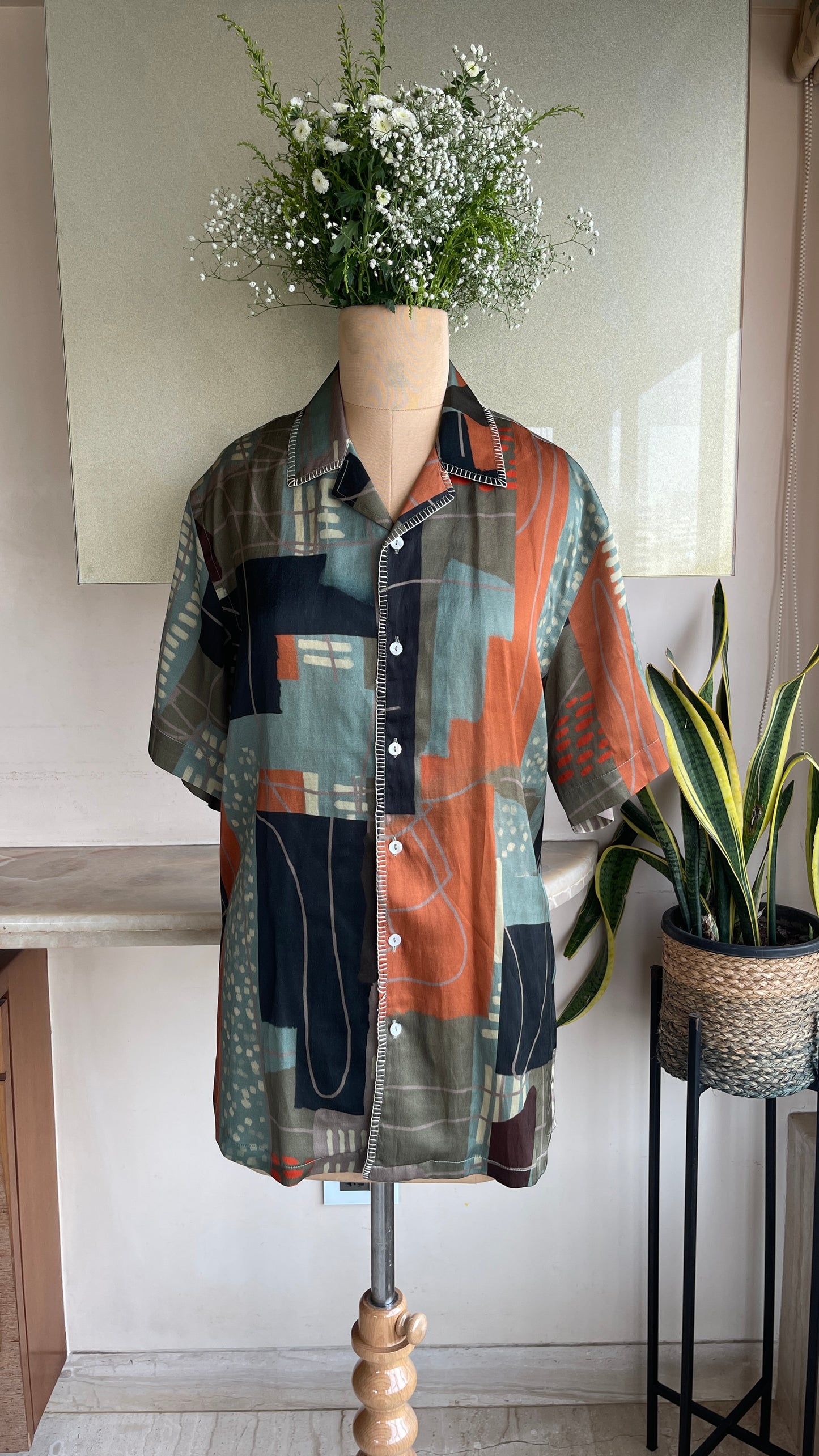 Earthlines Men's Art Shirt