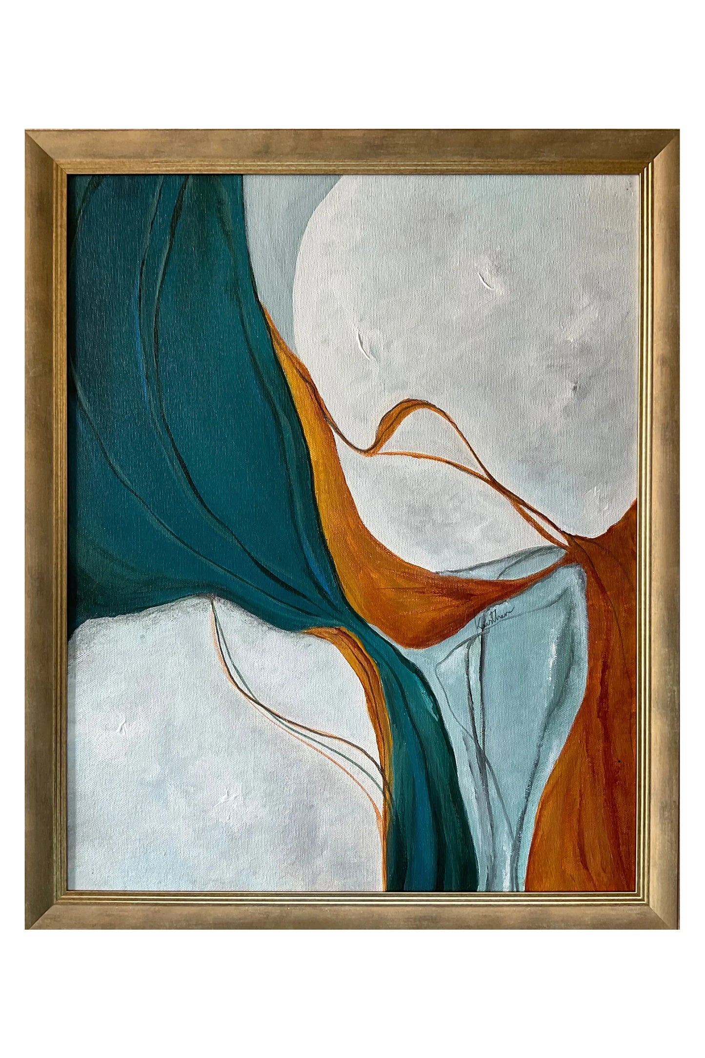 Kintsugi-I Abstract Artwork