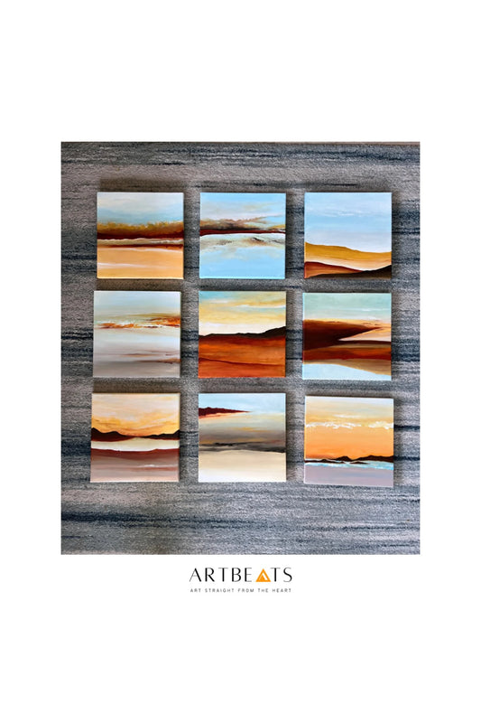 Of Sunrises & Sunsets Abstract Artwork