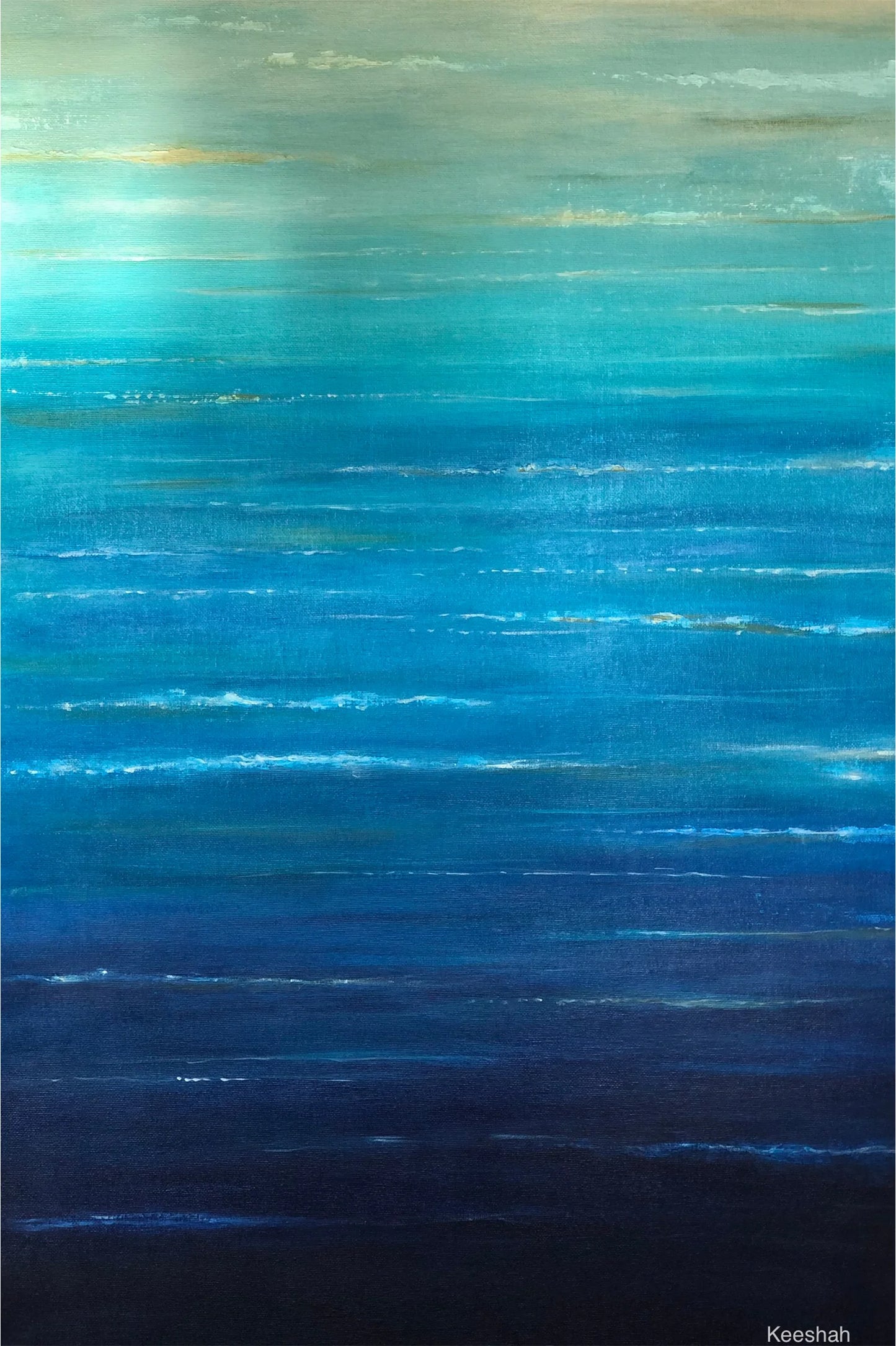 Out of The Blue Abstract Artwork