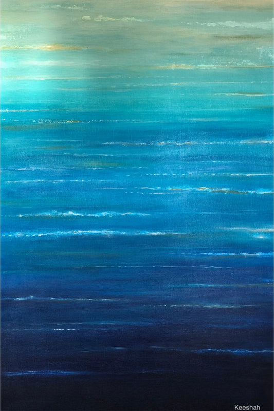 Out of The Blue Abstract Artwork