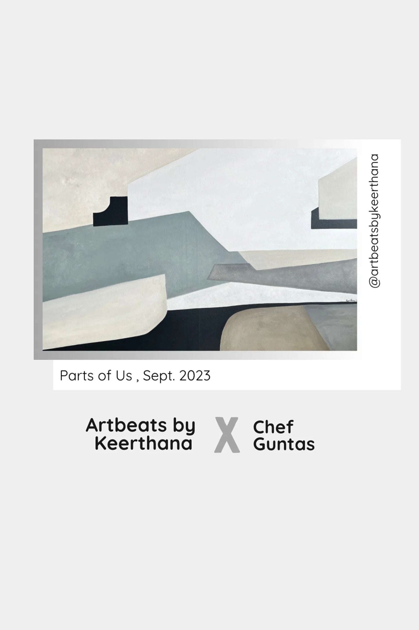 Parts of Us Abstract Artwork