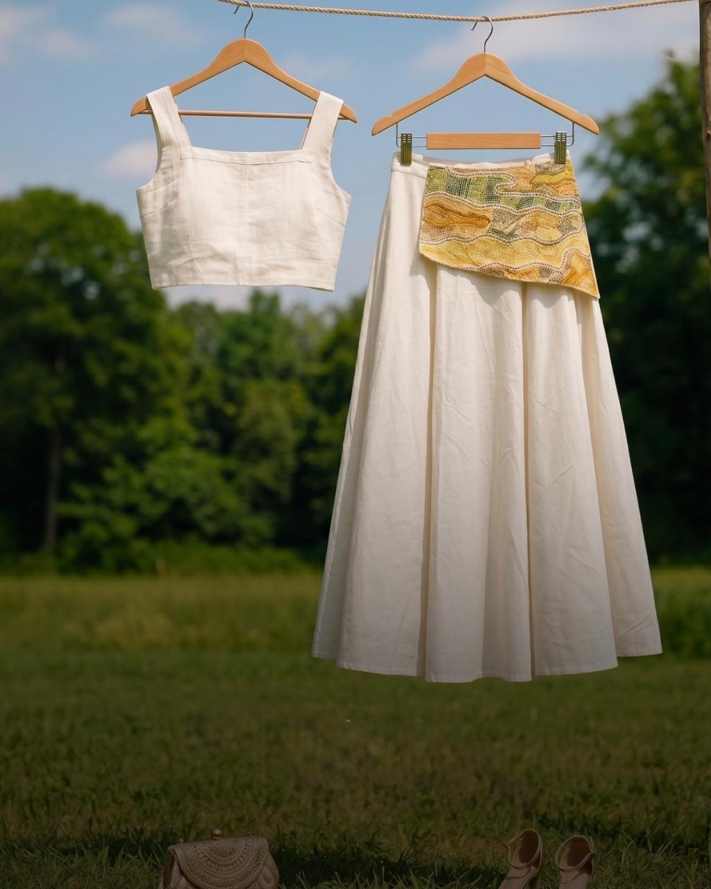 Strata skirt set