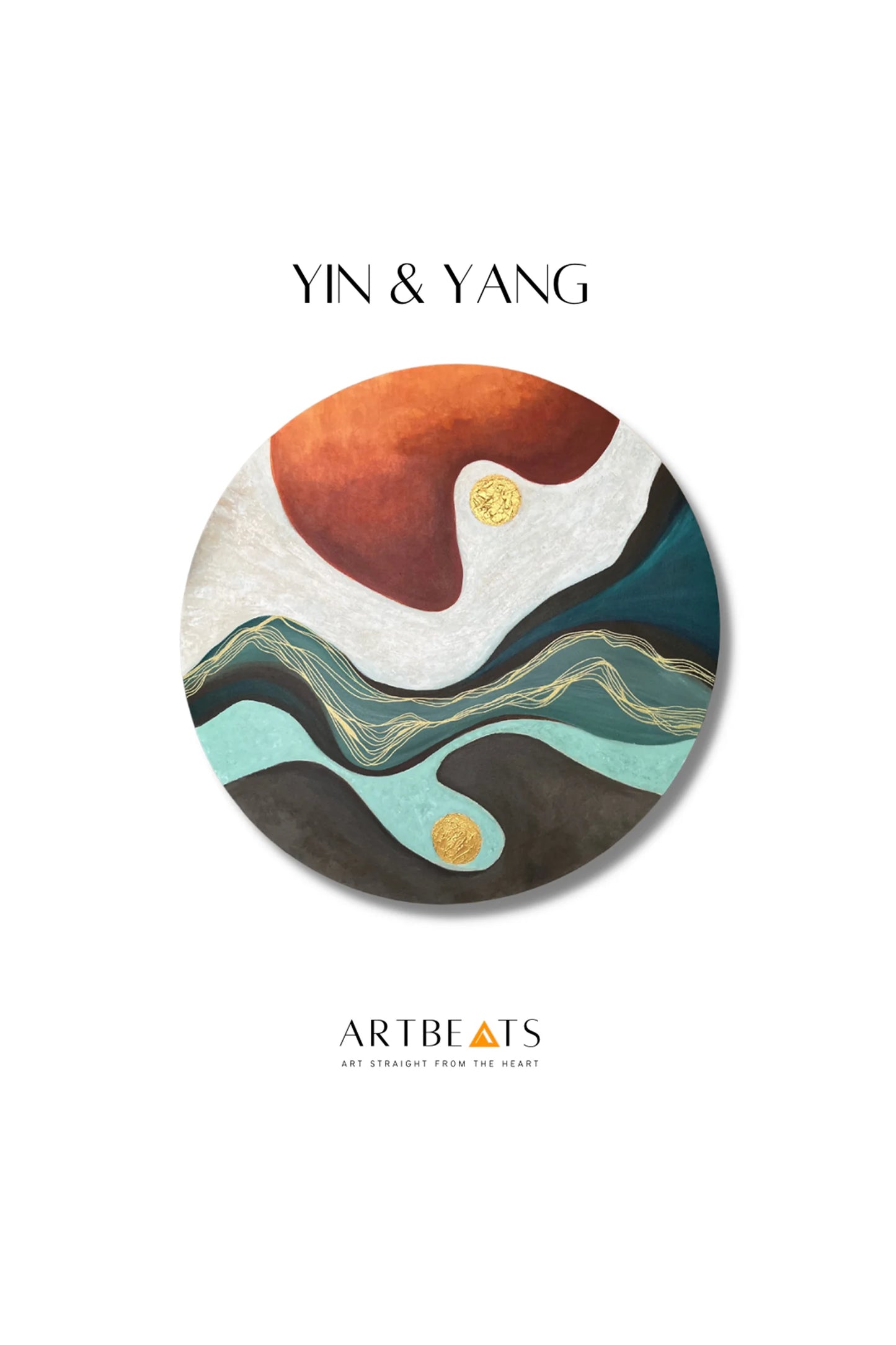 Yin & Yang Abstract Artwork
