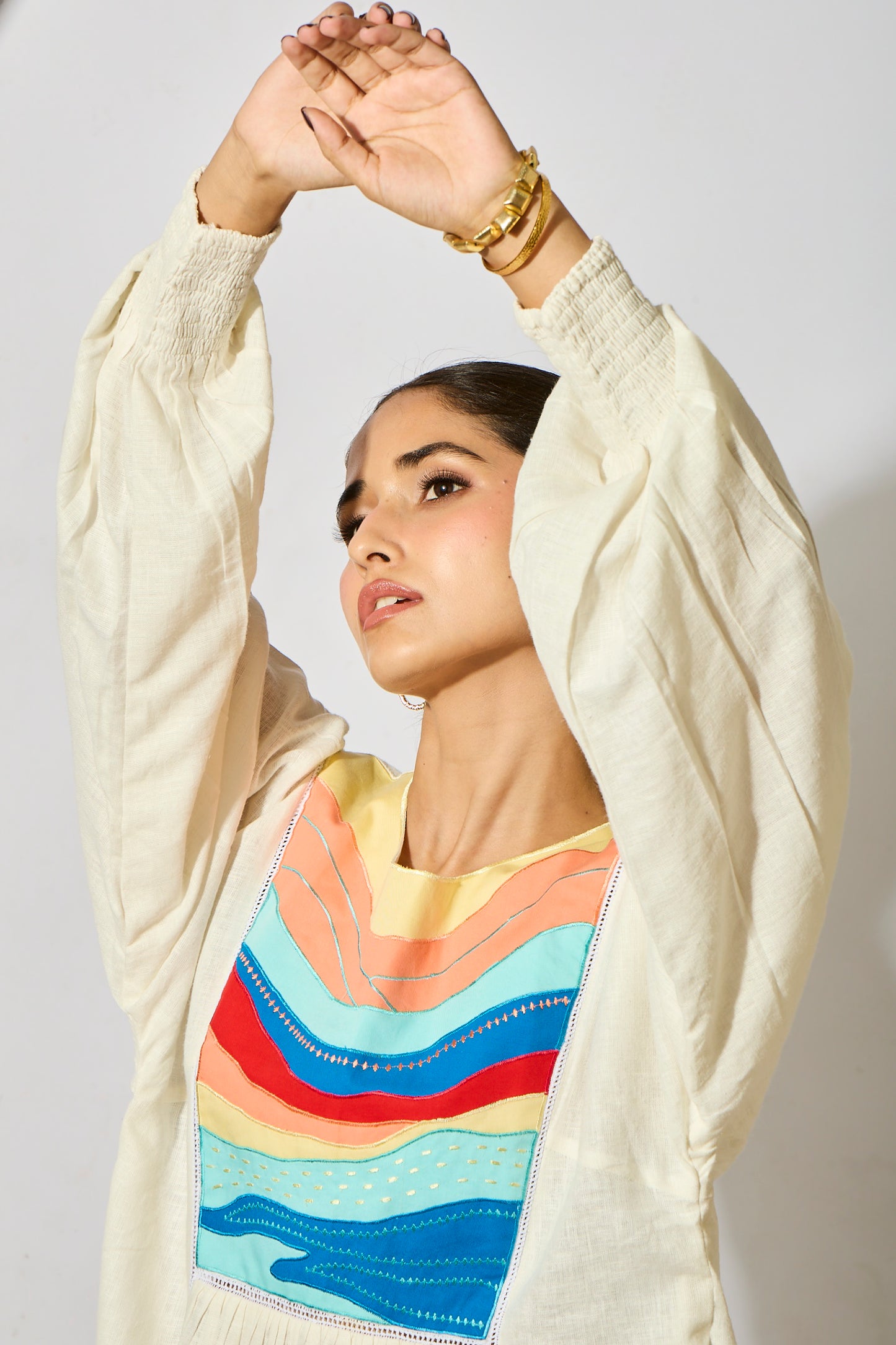 Seascape Frill Top