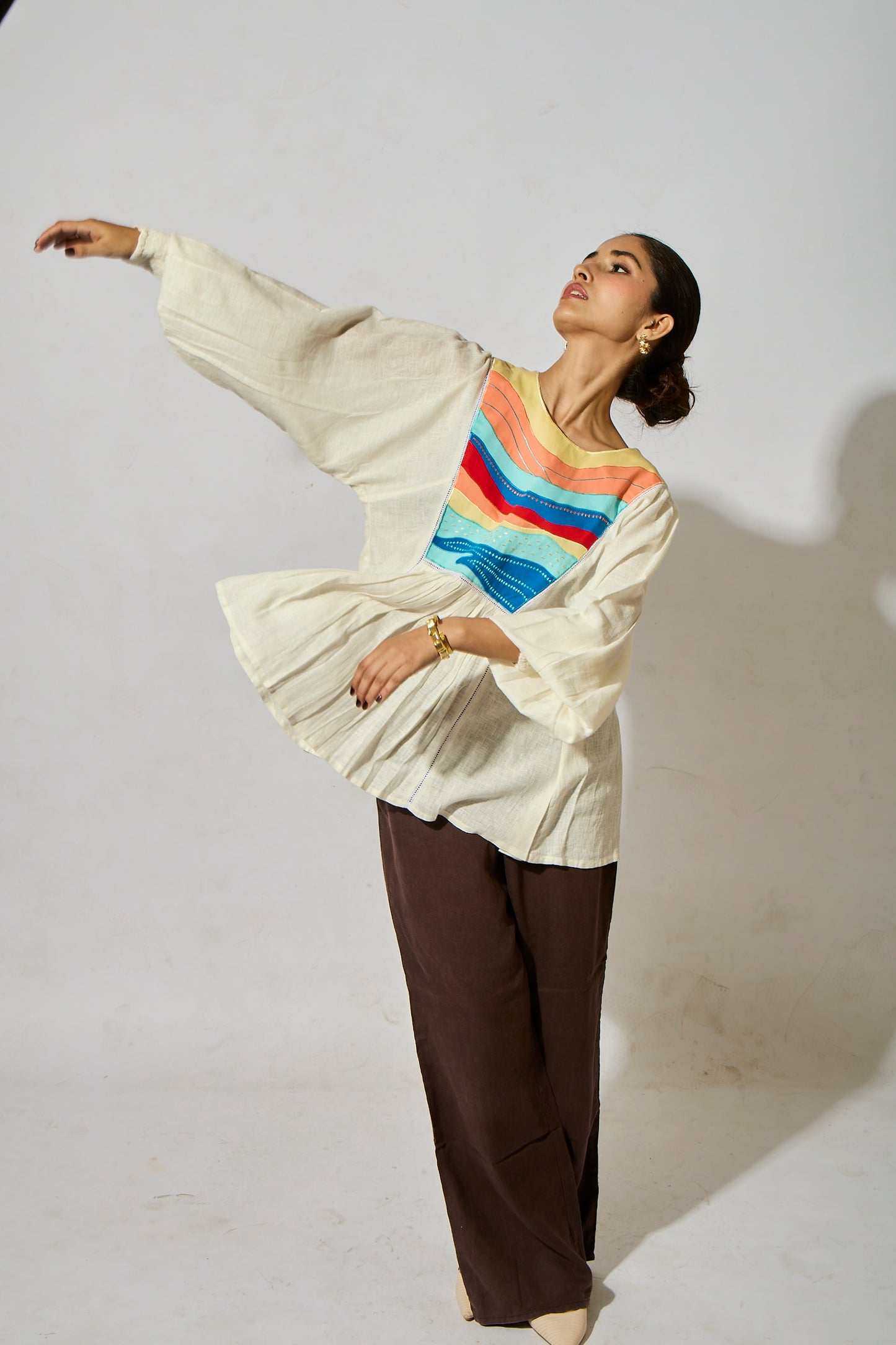 Seascape Frill Top